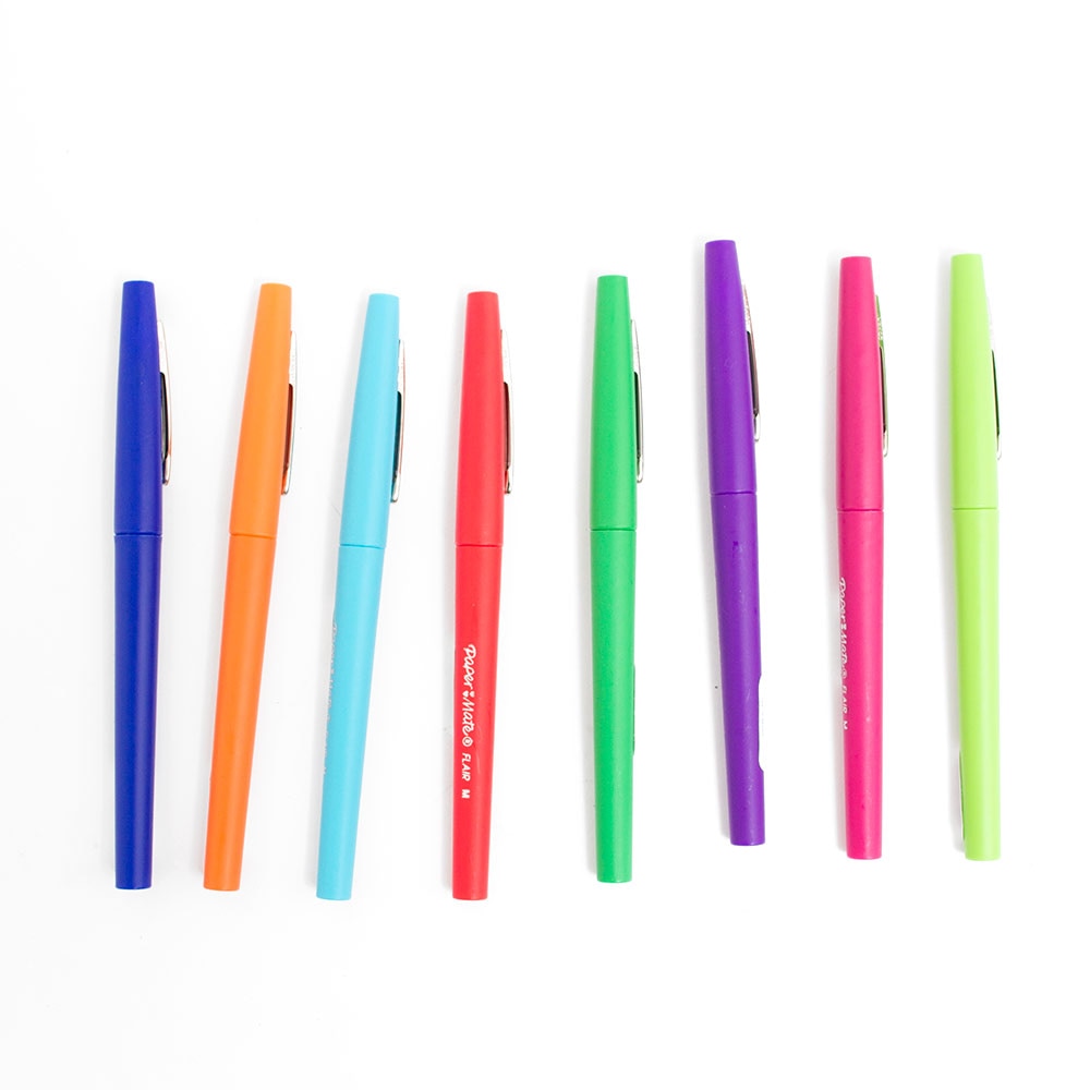 Paper Mate, Pens, Art & School, Flair, Felt tip, Marker style, 49691